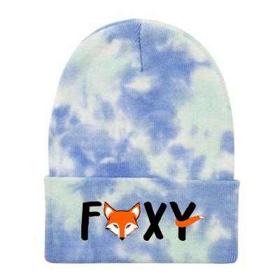 Foxy Tie Dye 12in Knit Beanie