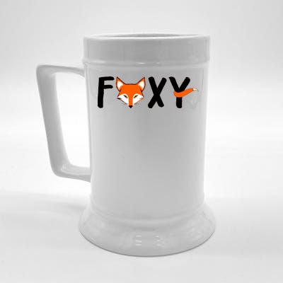 Foxy Beer Stein