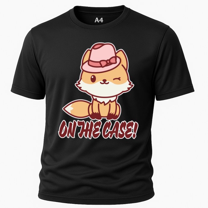 Foxy On That Case Cute Fox Cooling Performance Crew T-Shirt