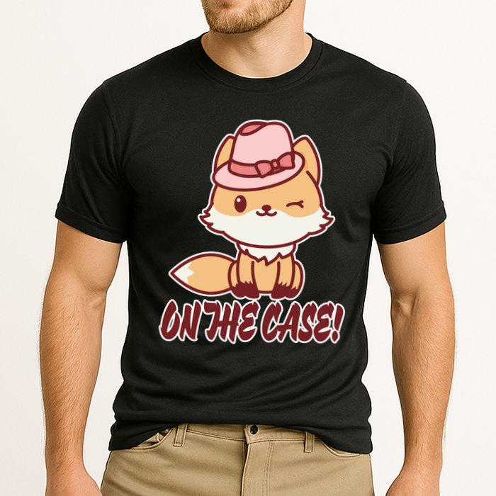 Foxy On That Case Cute Fox Cooling Performance Crew T-Shirt