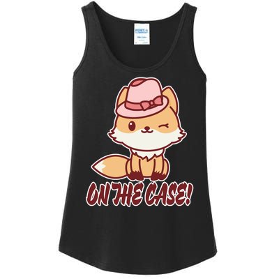 Foxy On That Case Cute Fox Ladies Essential Tank