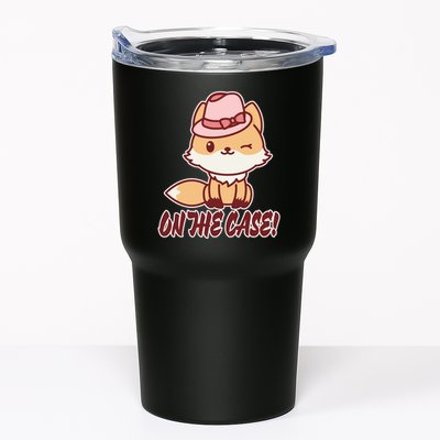 Foxy On That Case Cute Fox Tumbler