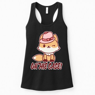 Foxy On That Case Cute Fox Womens Tank Top