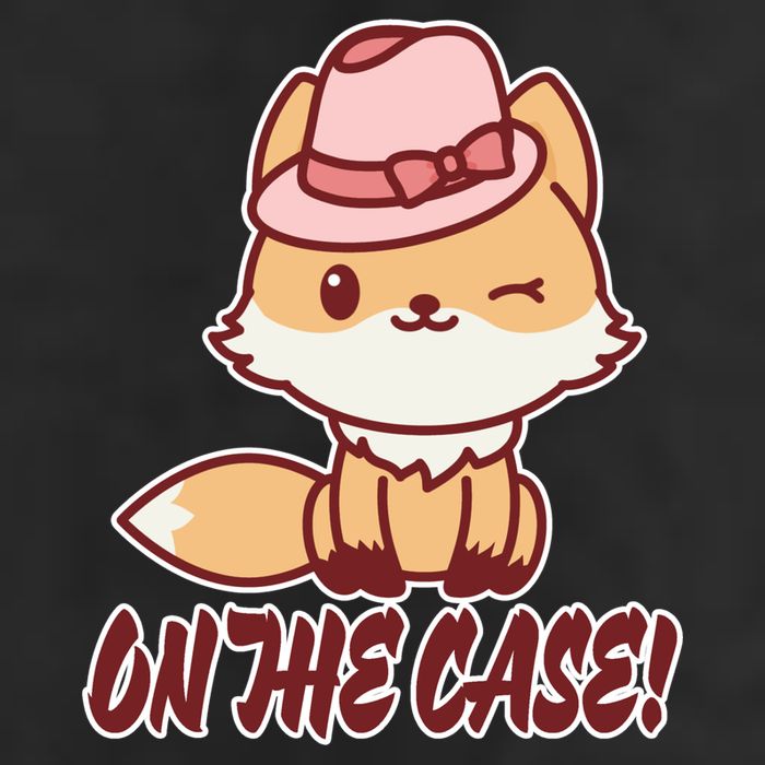Foxy On That Case Cute Fox Golf Towel