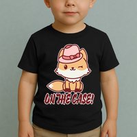 Foxy On That Case Cute Fox Toddler T-Shirt