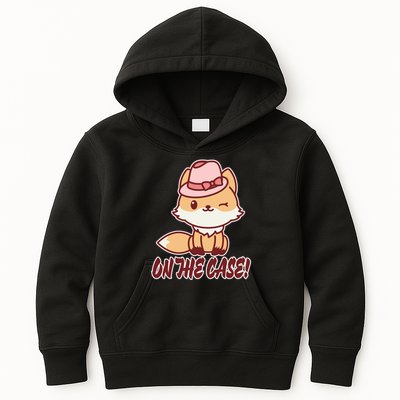 Foxy On That Case Cute Fox Kids Hoodie