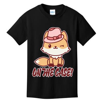 Foxy On That Case Cute Fox Kids T-Shirt