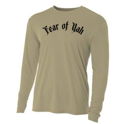 Fear Of Yah Cooling Performance Long Sleeve Crew