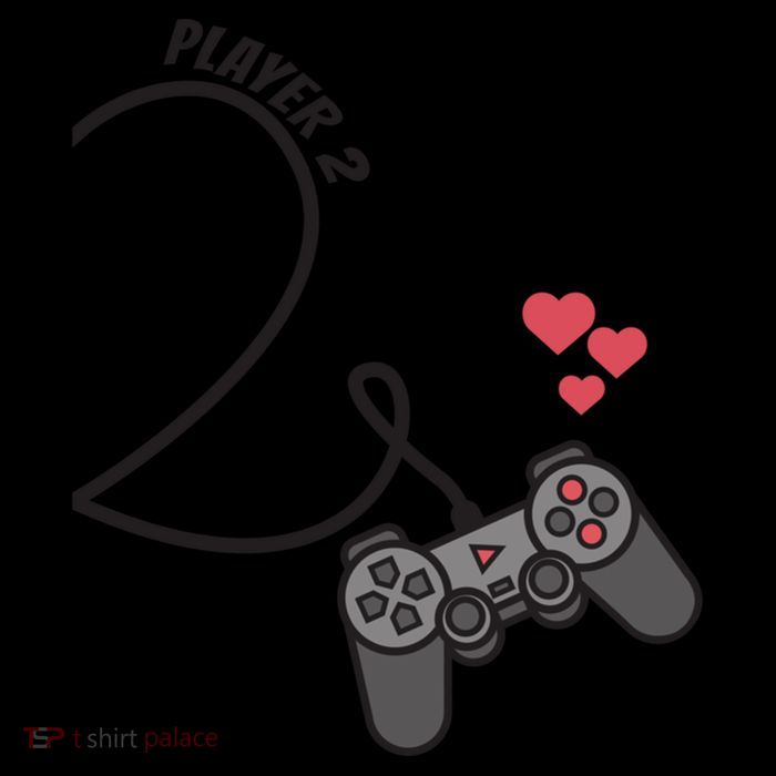 Funny Player 1 Player 2 Matching Gamer Couple Him Her Funny Gift Flatbill Hat