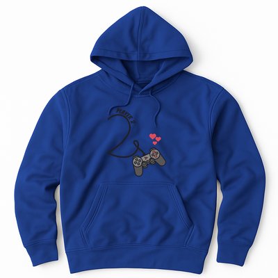 Funny Player 1 Player 2 Matching Gamer Couple Him Her Funny Gift Hoodie