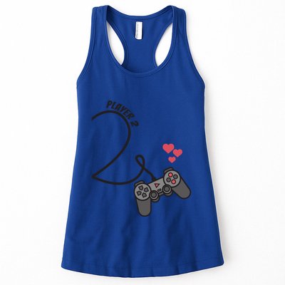 Funny Player 1 Player 2 Matching Gamer Couple Him Her Funny Gift Womens Tank Top