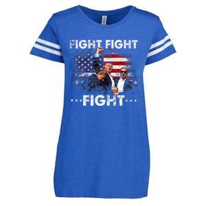 Funny Pro 2024 Fight Fight Fight 2024 Enza Ladies Jersey Football T-Shirt