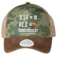 Funny Pi 314 = Pie Coincidence I Think Not Math Pun Legacy Tie Dye Trucker Hat