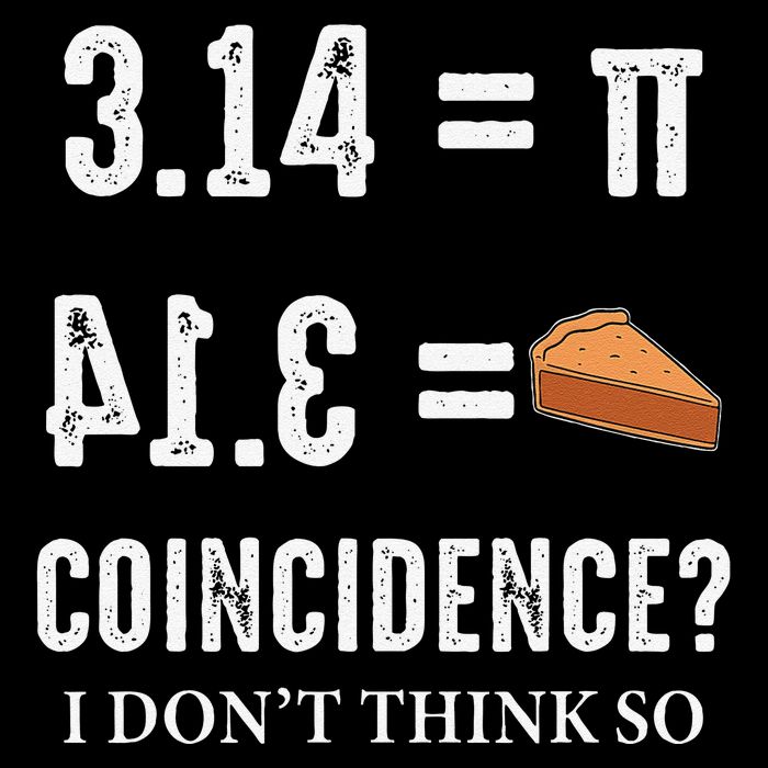 Funny Pi 314 = Pie Coincidence I Think Not Math Pun Impact Tech Backpack