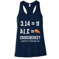 Funny Pi 314 = Pie Coincidence I Think Not Math Pun Womens Tank Top