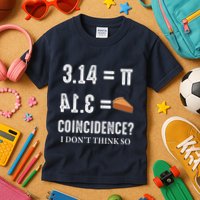 Funny Pi 314 = Pie Coincidence I Think Not Math Pun Kids T-Shirt