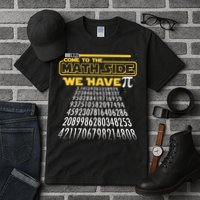 Funny Pi 3.14 Day Come To The Math Side We Have Pi Tall T-Shirt
