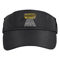Funny Pi 3.14 Day Come To The Math Side We Have Pi Adult Drive Performance Visor