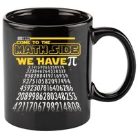 Funny Pi 3.14 Day Come To The Math Side We Have Pi 11oz C Handle Ceramic Mug