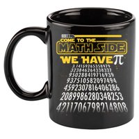 Funny Pi 3.14 Day Come To The Math Side We Have Pi 11oz C Handle Ceramic Mug