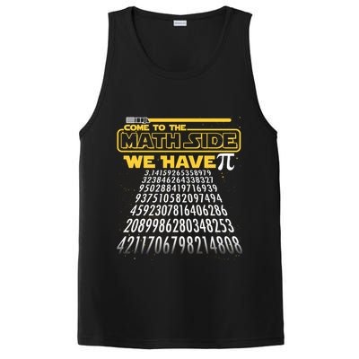 Funny Pi 3.14 Day Come To The Math Side We Have Pi PosiCharge Competitor Tank