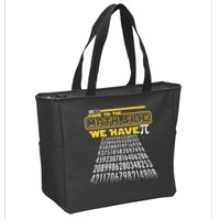 Funny Pi 3.14 Day Come To The Math Side We Have Pi Zip Tote Bag