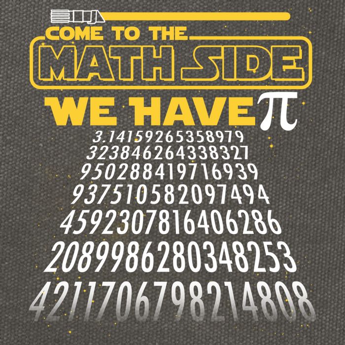 Funny Pi 3.14 Day Come To The Math Side We Have Pi Cotton Canvas Backpack