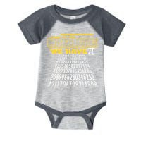 Funny Pi 3.14 Day Come To The Math Side We Have Pi Infant Baby Jersey Bodysuit