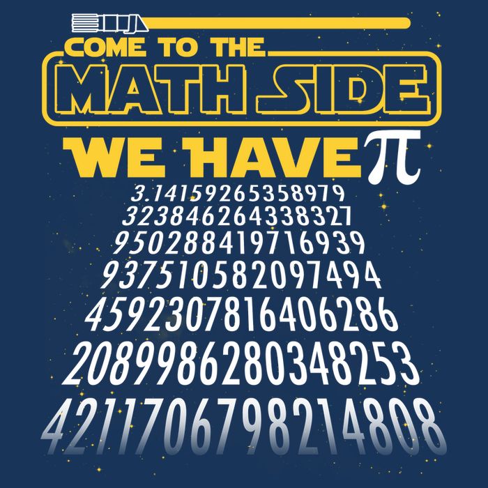 Funny Pi 3.14 Day Come To The Math Side We Have Pi Infant Baby Jersey Bodysuit