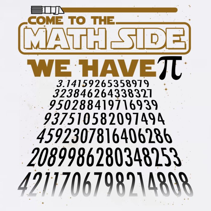 Funny Pi 3.14 Day Come To The Math Side We Have Pi Garment-Dyed Sweatshirt