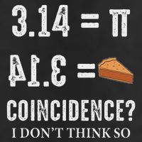 Funny Pi 314 = Pie Coincidence I Think Not Math Pun Beanie