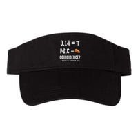 Funny Pi 314 = Pie Coincidence I Think Not Math Pun Valucap Bio-Washed Visor