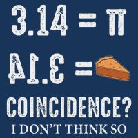 Funny Pi 314 = Pie Coincidence I Think Not Math Pun Infant Baby Jersey Bodysuit
