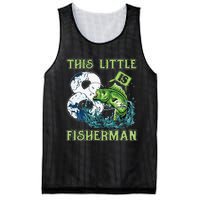 Fishing Party 8 Year Old Birthday Fisherman 8th Fisher Mesh Reversible Basketball Jersey Tank