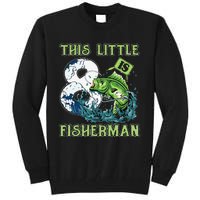 Fishing Party 8 Year Old Birthday Fisherman 8th Fisher Tall Sweatshirt