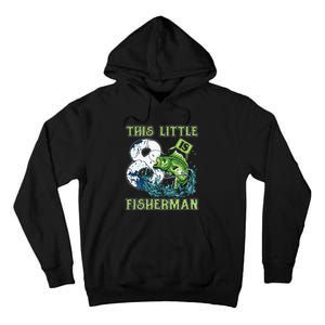 Fishing Party 8 Year Old Birthday Fisherman 8th Fisher Tall Hoodie