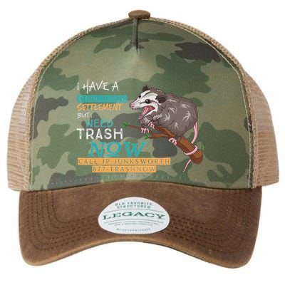 Funny Possum 877 Trashnow Legacy Tie Dye Trucker Hat
