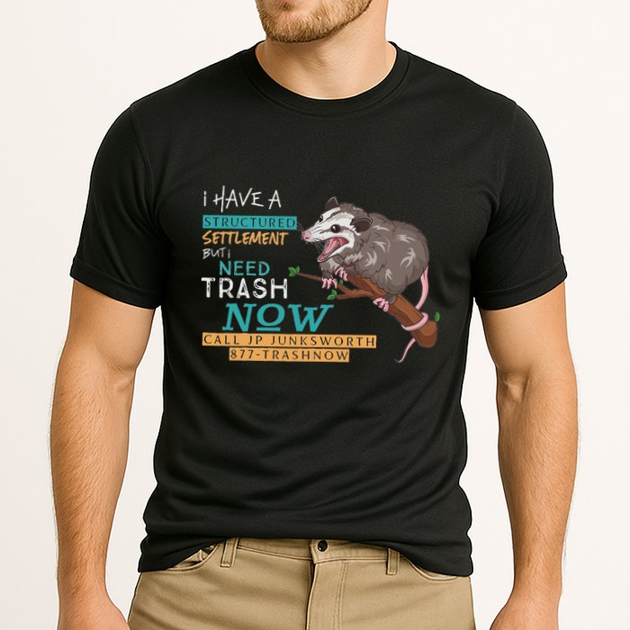 Funny Possum 877 Trashnow Cooling Performance Crew T-Shirt