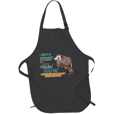 Funny Possum 877 Trashnow Apron