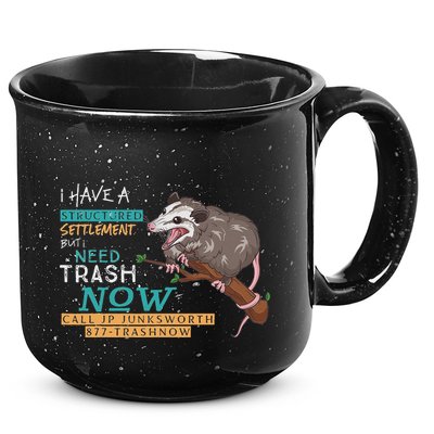 Funny Possum 877 Trashnow 15oz Campfire Ceramic Mug