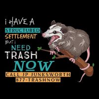 Funny Possum 877 Trashnow 16 in Basic Backpack