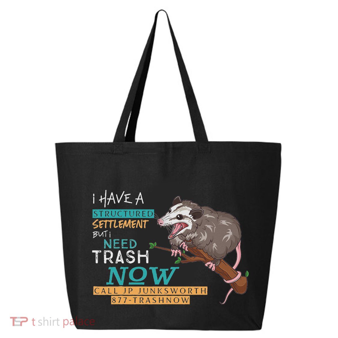 Funny Possum 877 Trashnow 25L Jumbo Tote