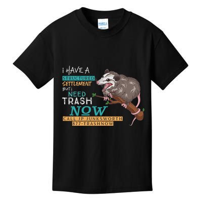Funny Possum 877 Trashnow Kids T-Shirt