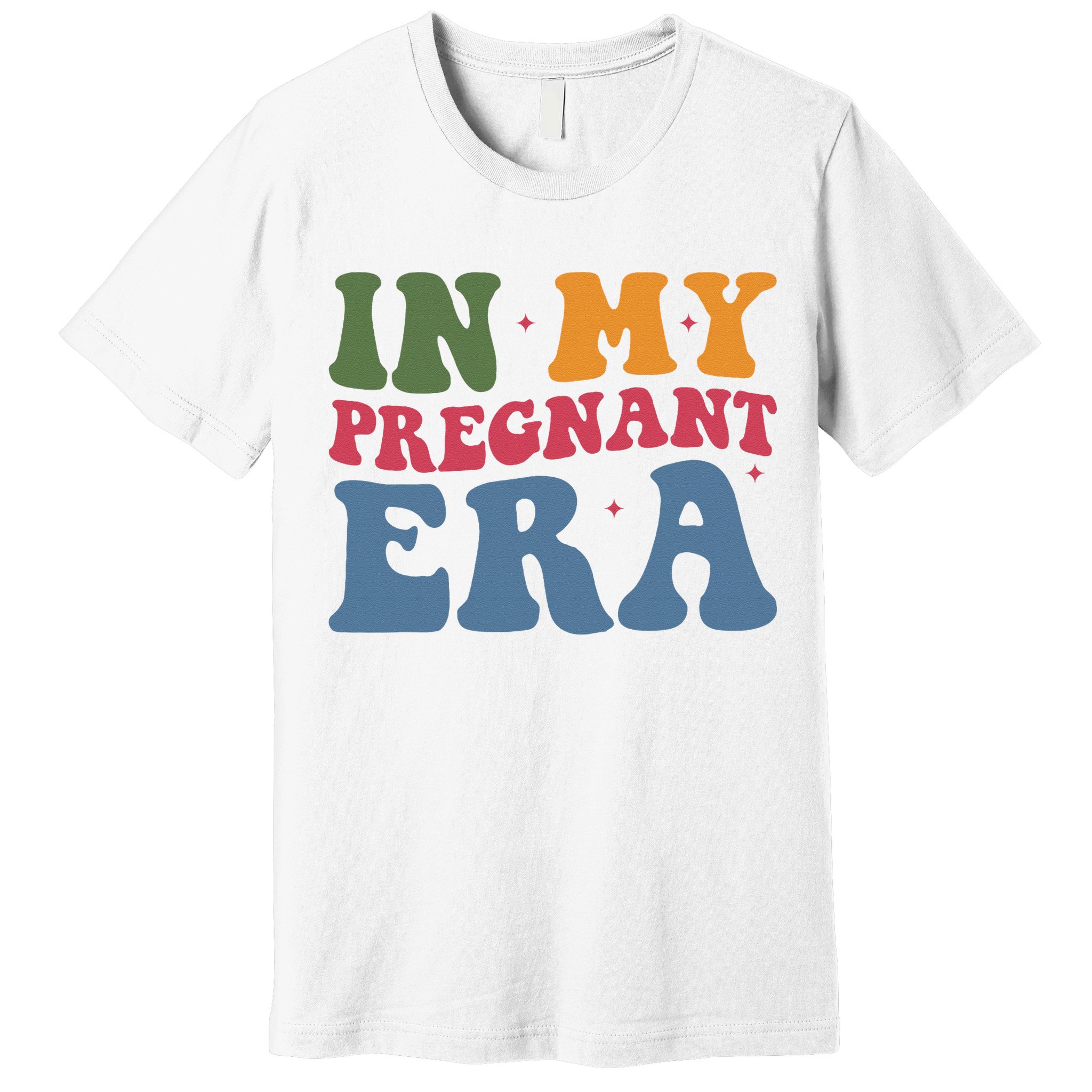 Funny Pregnancy Announcement In My Pregnant Era Pregnancy Premium T-Shirt