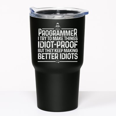Funny Programmer Art Women Computer Coder Programming Tumbler
