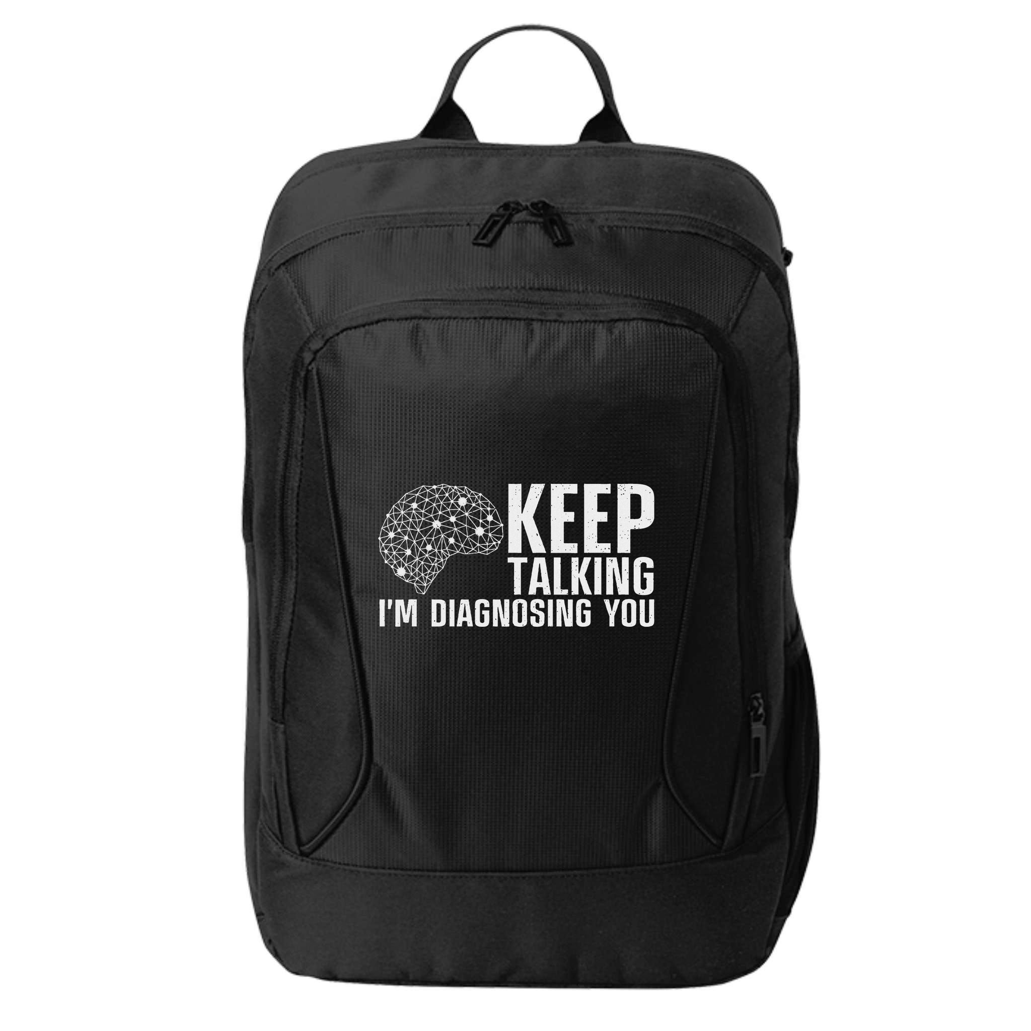 Funny Psychologist Art For Women Psychology Graduation City Backpack