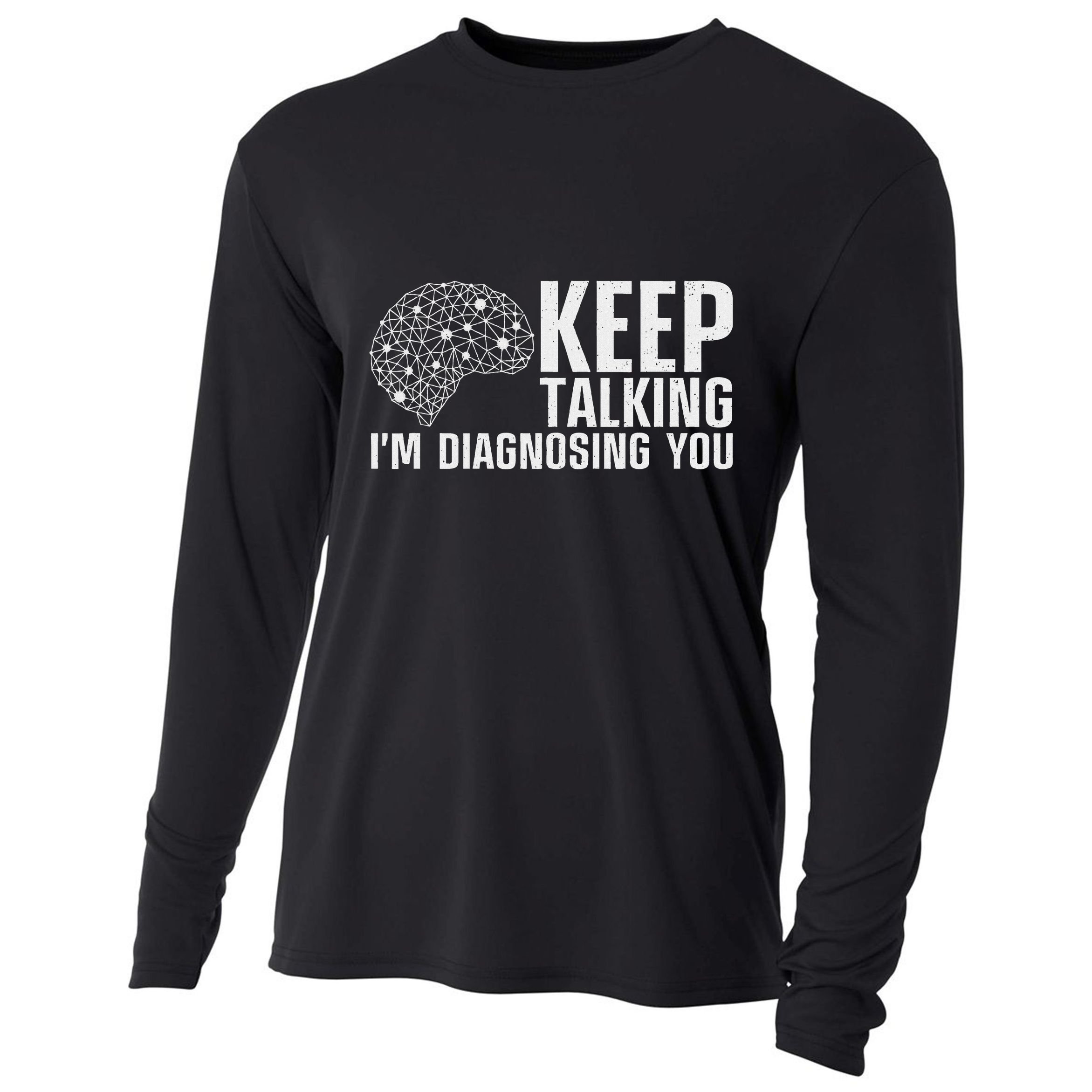 Funny Psychologist Art For Women Psychology Graduation Cooling Performance Long Sleeve Crew