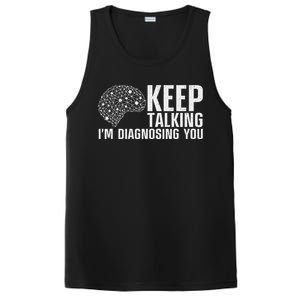 Funny Psychologist Art For Women Psychology Graduation PosiCharge Competitor Tank