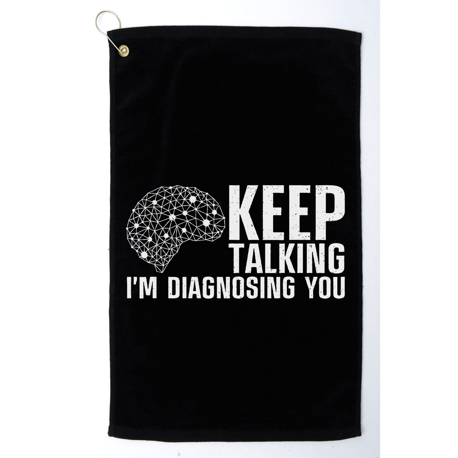 Funny Psychologist Art For Women Psychology Graduation Golf Towel