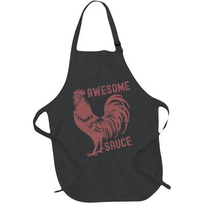 Funny Pets Awesome Sauce With Picture Of Rooster Apron